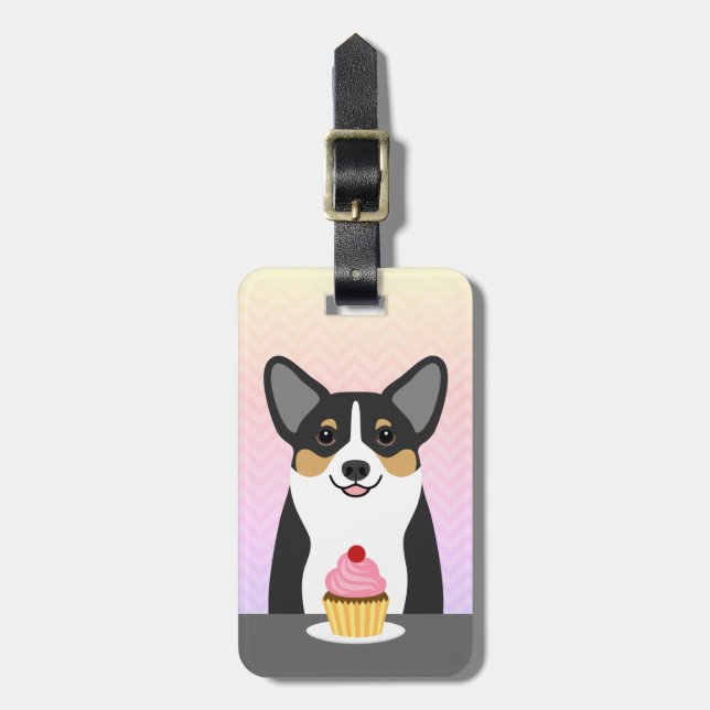Corgi Luggage Tags (Front Vertical)