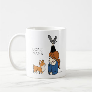 Corgi Mama Coffee Mug personnalisé