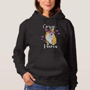 Corgi Mama Cute Dog Loving Mother Hoodie