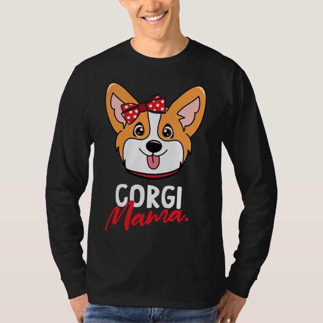 Corgi Mama Dog T-Shirt (Front)
