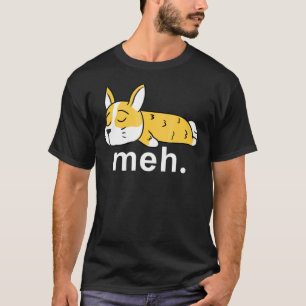 Corgi Meh Internet Meme Women Men Kids T-Shirt