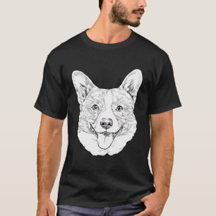Corgi Men Women Corgi Lover Gift Corgi Mom Vintage T-Shirt