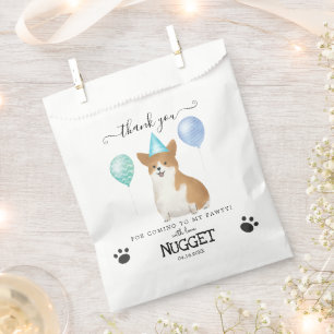Corgi Merci Chien Treat Party Favoriser les sacs