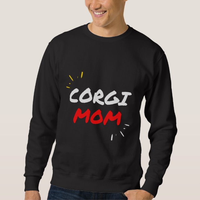 Corgi Mom  275 Sweatshirt (Front)