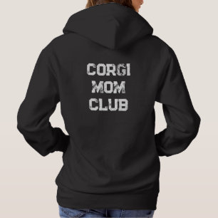 'Corgi Mom Club' Dog Lovers Classic Thoughtful  Hoodie