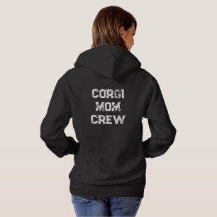 'Corgi Mom Crew' Dog Mom Birthday Mother's  Hoodie