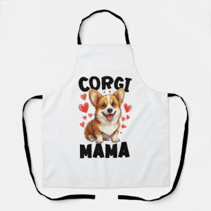 Corgi Mom - Cute Corgi Mama Apron