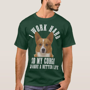 Corgi Mom Dog Dad Funny Corgi-561 T-Shirt