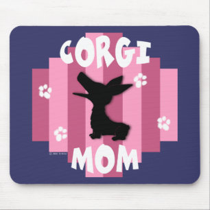 Corgi Mom Mousepad