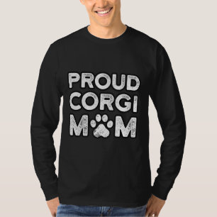 Corgi Mom Proud Dog Mama T-Shirt