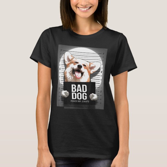 Corgi Mugshot T-Shirt (Front)