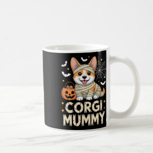 Corgi Mummy Funny Halloween Dog Lover Costume For  Coffee Mug