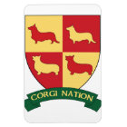 Corgi Nation Car Magnet