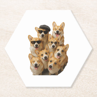 Corgi Paper Coaster