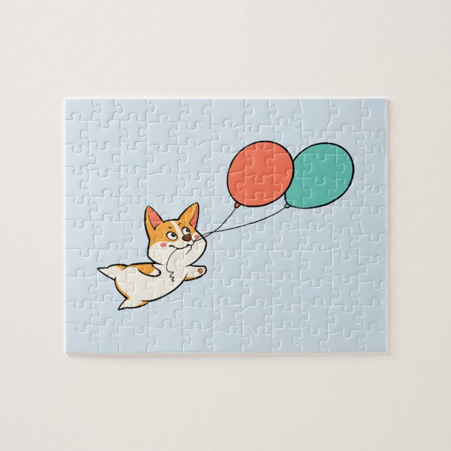 Corgi Party Jigsaw Puzzle (Horizontal)