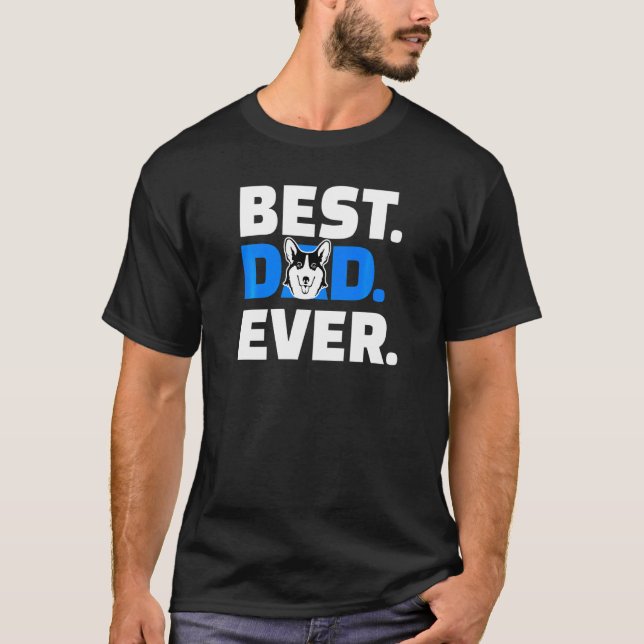 Corgi Pembroke Dad  T-Shirt (Front)