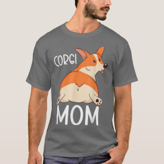 Corgi Pembroke Lover Corgi Mom T-Shirt