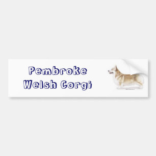 Corgi -- Pembroke Welsh Bumper Sticker