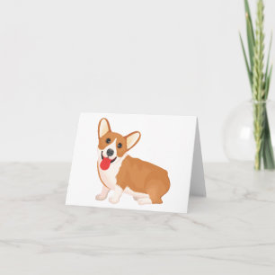 Corgi (Pembroke Welsh) Puppy Dog Note Card