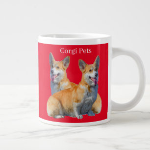 Corgi Pets Large Coffee Mug