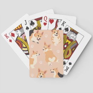 Corgi Playing Cards