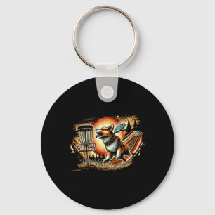 Corgi Playing Disc Golf Sports Frolfer Athlete Gam Keychain