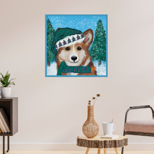 Corgi Poster