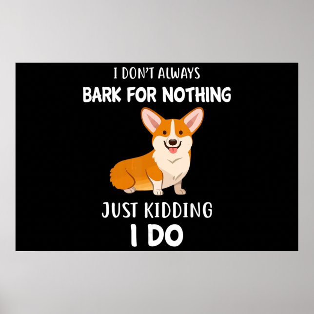 Corgi Poster (Front)