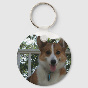 Corgi Puppy Dog Keychain