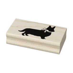 Corgi Puppy Dog Pembroke Welsh Rubber Stamp