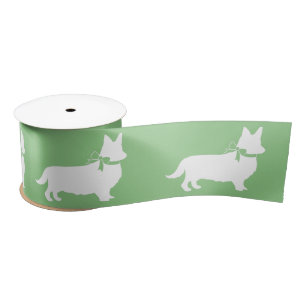 Corgi Puppy Dog Pembroke Welsh Satin Ribbon