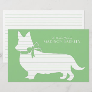 Corgi Puppy Dog Pembroke Welsh Stationery