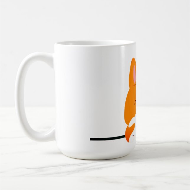 Corgi, Puppy, Pet  Coffee Mug (Left)