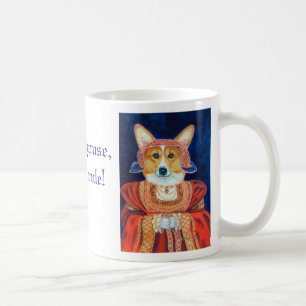 Corgi reine et Roi Mug de Gallois de Pembroke