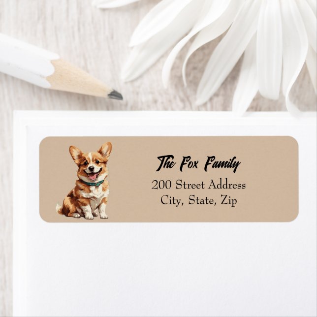 Corgi Return Address Label (Insitu)