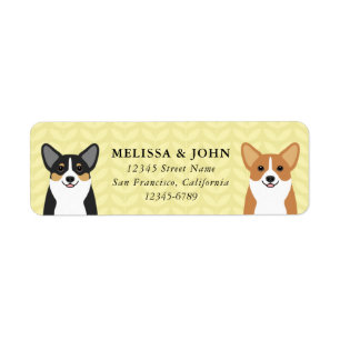 Corgi Return Address Labels