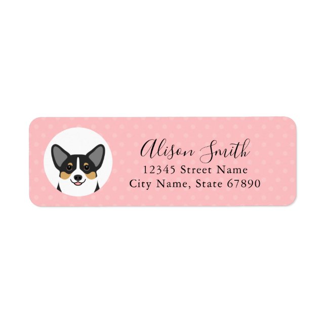 Corgi Return Address Labels (Front)