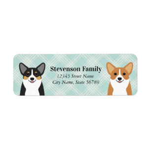 Corgi Return Address Labels