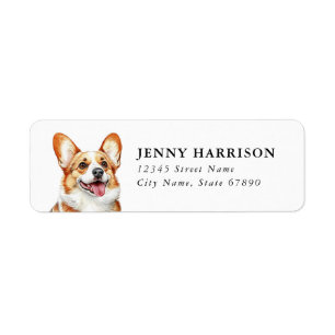 Corgi Return Address Labels