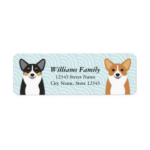 Corgi Return Address Labels