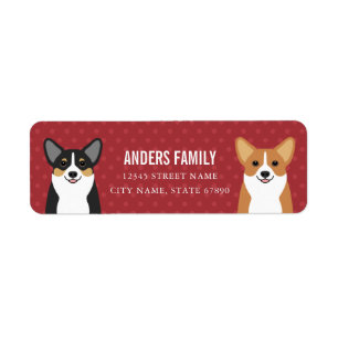 Corgi Return Address Labels