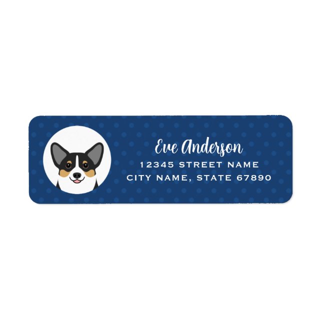 Corgi Return Address Labels (Front)