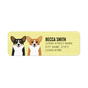 Corgi Return Address Labels