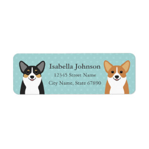 Corgi Return Address Labels
