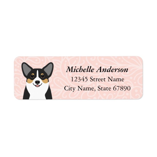 Corgi Return Address Labels (Front)