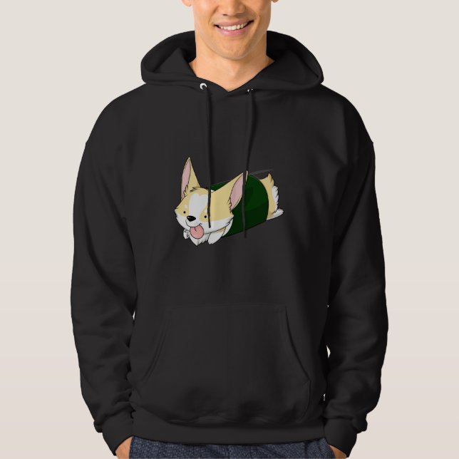 Corgi Roll Hoodie (Front)