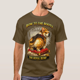 Corgi Royal Rump | Funny Groovely Dog T-Shirt