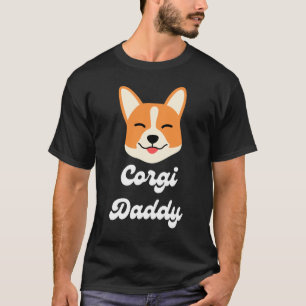 Corgi-Shirt Corgi Dad Funny Father Day Gift T-Shirt
