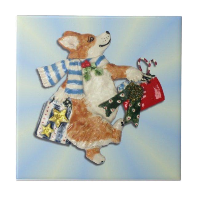 Corgi Shopper Tile (Front)
