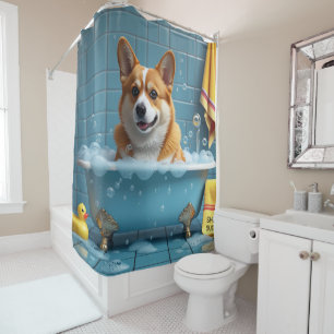Corgi Sloppy Sleepy Cute Funny 